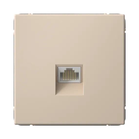 Розетка компьютерная RJ45, Cat 5e Systeme Electric ArtGallery Песочный GAL001283