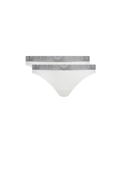 Стринги 2 пары Emporio Armani - белый(163333 3R235)