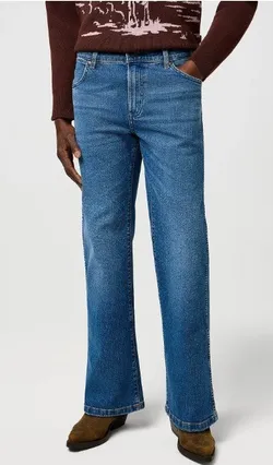 Джинсы мужские WRANGLER LOOSE BOOT SKY BREEZE