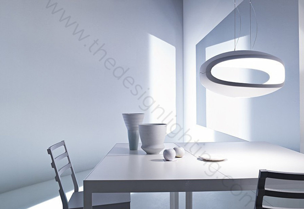 Pendant design lamp  O-Space by Foscarini (White)
