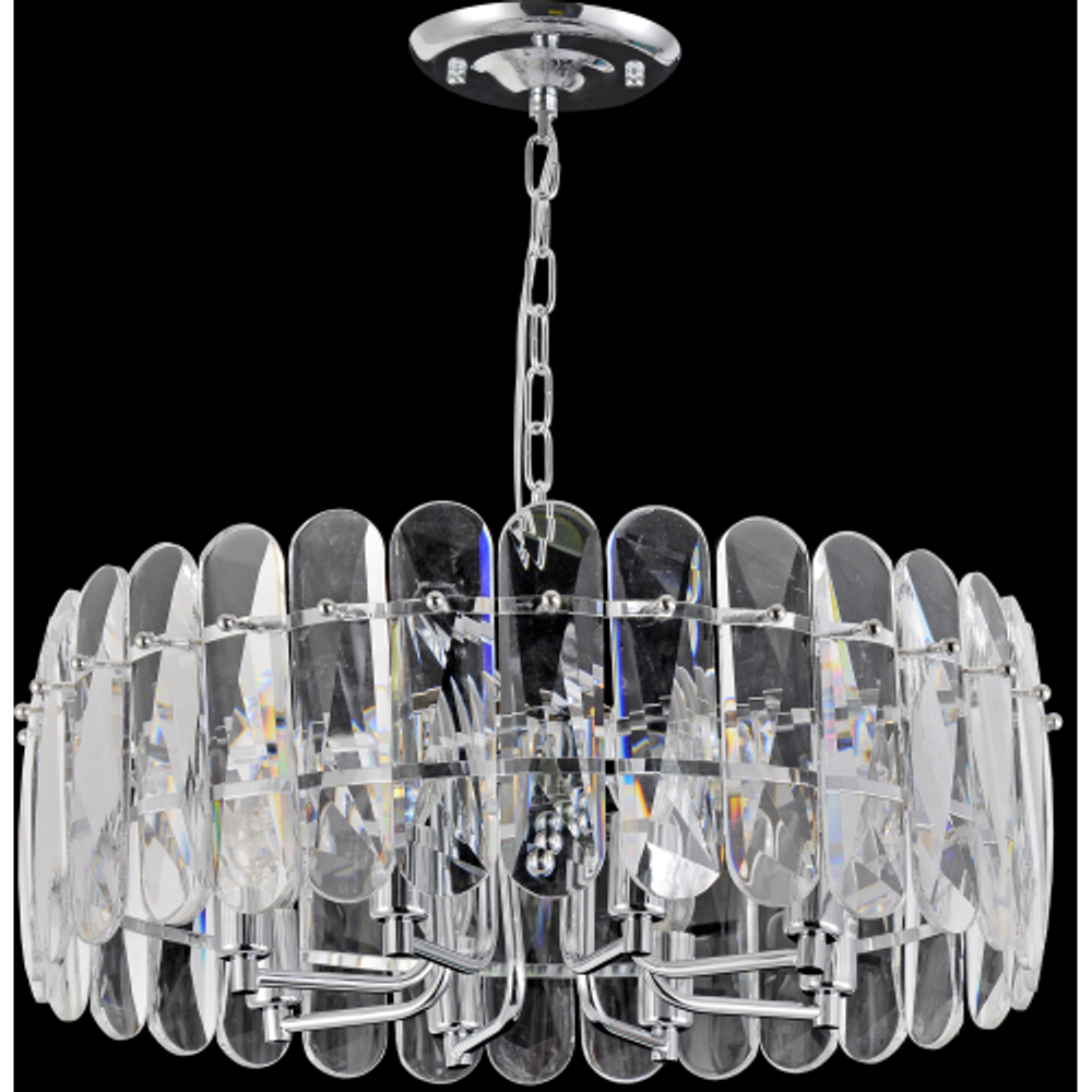 Люстра Rivoli Jade 1045-308 8 х Е14 40 Вт хрусталь | Rivoli