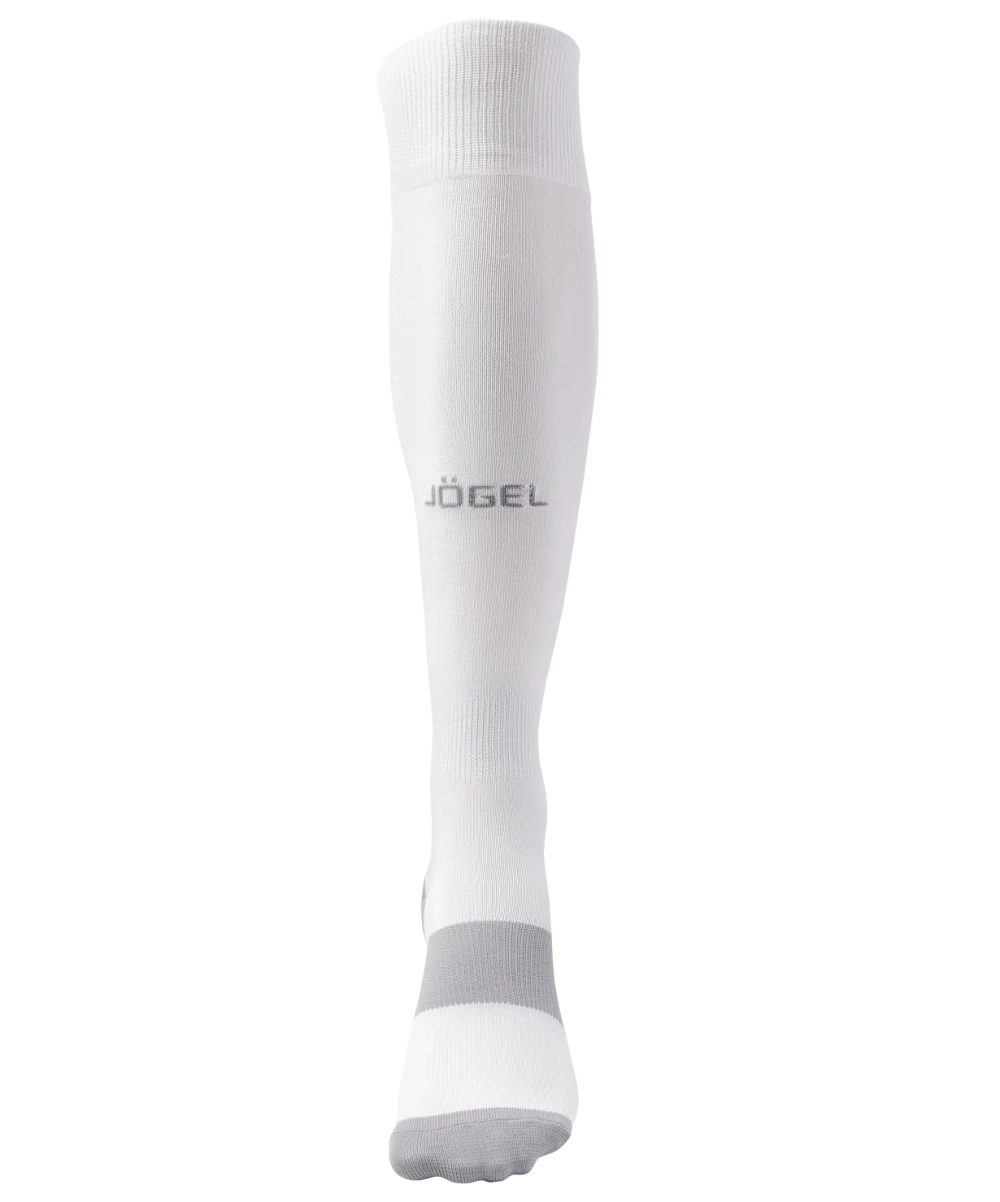Гетры футбольные JÖGEL CAMP BASIC SOCKS 00, белый/серый/серый