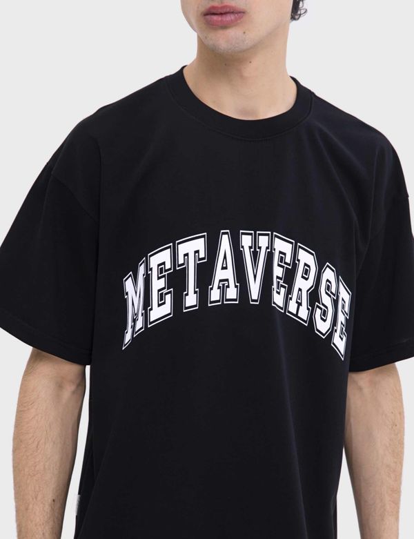 Футболка METAVERSE SS22 Черная - фото 4