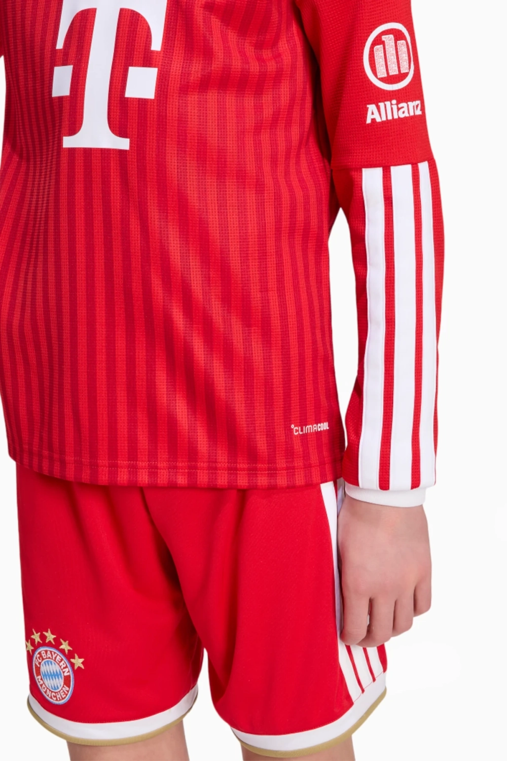 Футболка с длинными рукавами adidas FC Bayern 26/27 Home Junior - красный