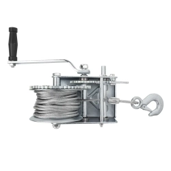 Лебедка барабанная ручная г/п 1130кг Forsage F-KB-S-2500