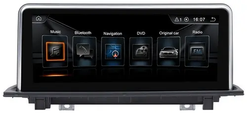 Магнитола для BMW X1 (F48) 2015-2017 NBT - Kuberg XN-B1009-Q6 монитор 10" на Android 10, SIM-слот
