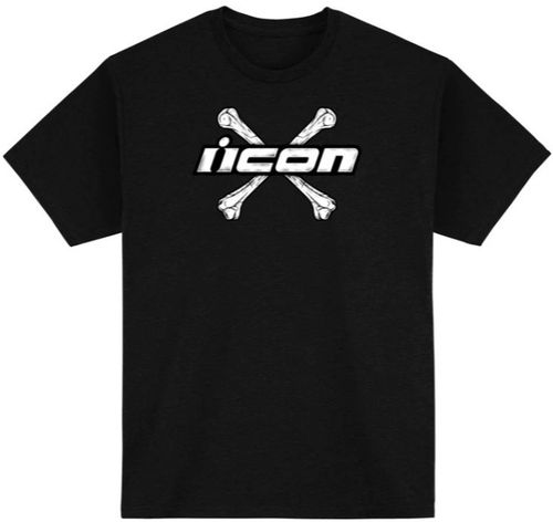 Купить Мотофутболка Текстильная Icon Crestfallen T-Shirt / Черный