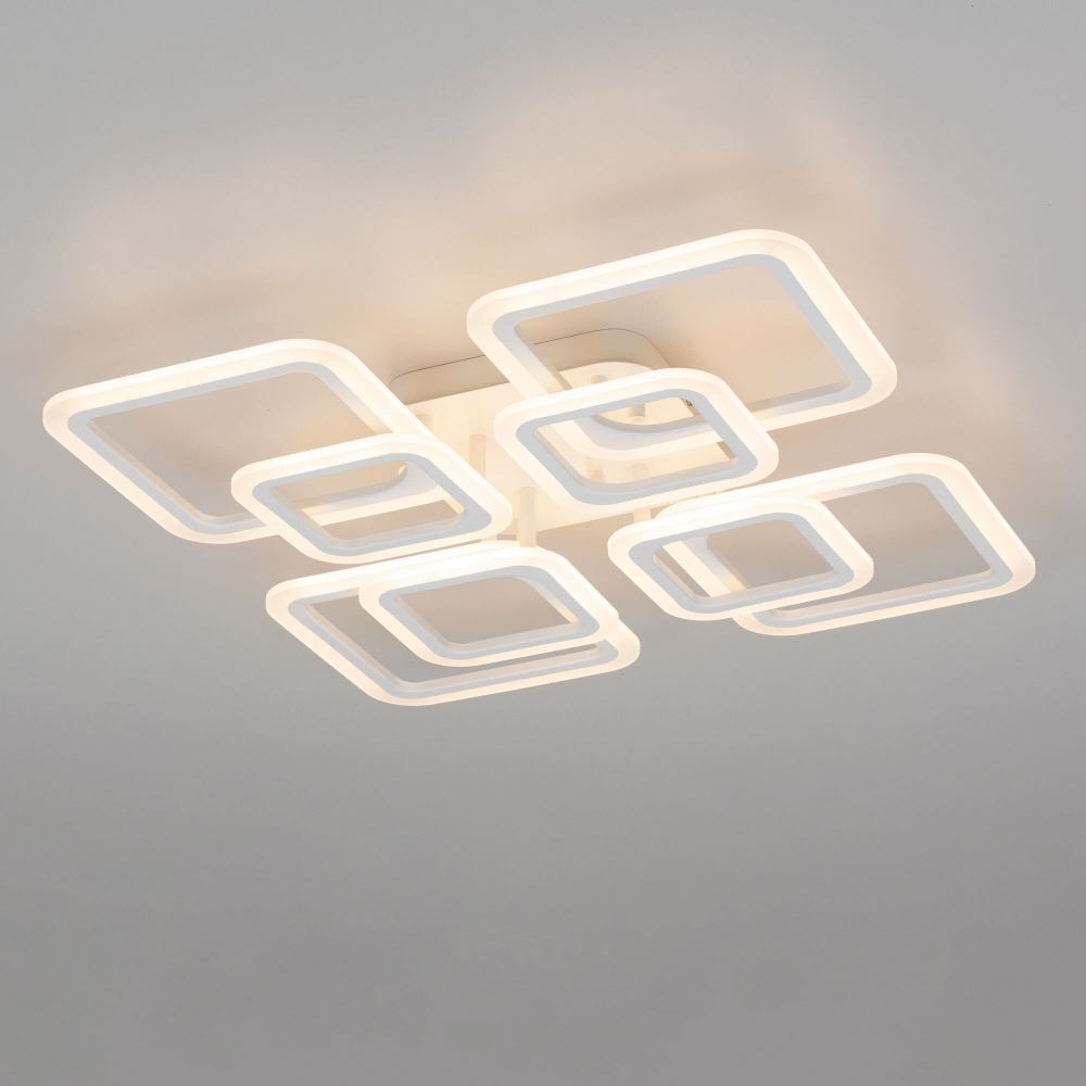 Citilux Марсель CL232180R LED Люстра с пультом Белая