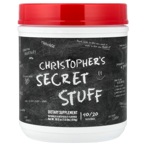 Raw Nutrition, Christopher's Secret Stuff, 514 г (1,13 фунта)