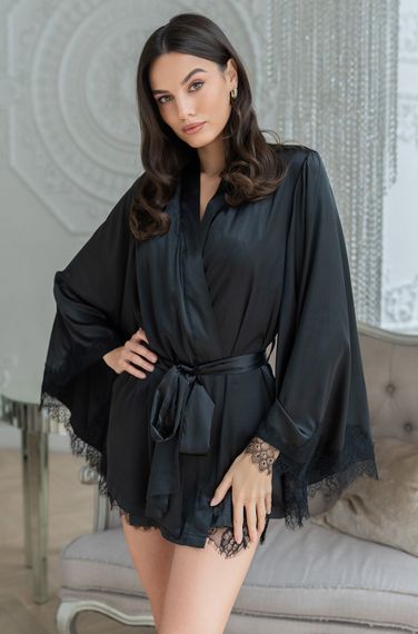 Комплект Mia-Amore Windsor 3885 с шортами и укороченным халатиком