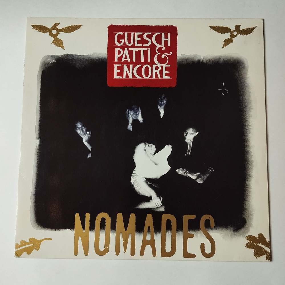 Винтажная виниловая пластинка LP Guesch Patti and Encore Nomades (Germany 1990)