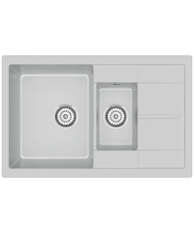 Кухонная мойка Kuppersberg MODENA 60 NL 1,5B1D GREY ROCK
