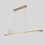 Подвесной светодиодный светильник Crystal Lux AHORA SP1 L1200 BRASS