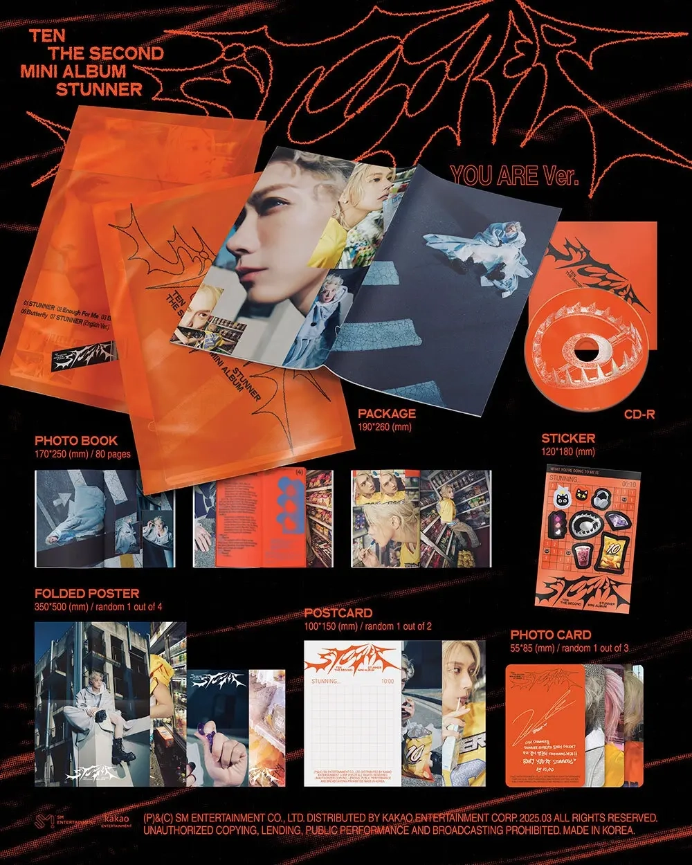 Альбом NCT TEN - 2nd Mini Album [STUNNER] (Photo Book Ver.)