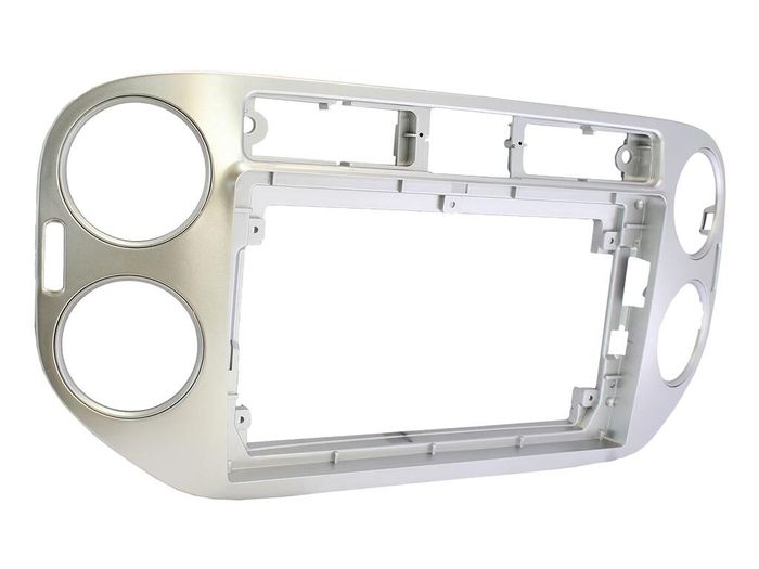 Магнитола для Volkswagen Tiguan 2007-2016 (рамка белая) - Vaycar VA81-0489 на Android 13, 4G SIM-слот