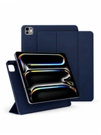 Чехол книжка для iPad Pro 11" M4 Gurdini Milano Series Midnight Blue
