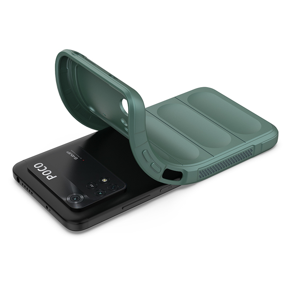 Противоударный чехол Flexible Case для Poco M4 Pro 4G