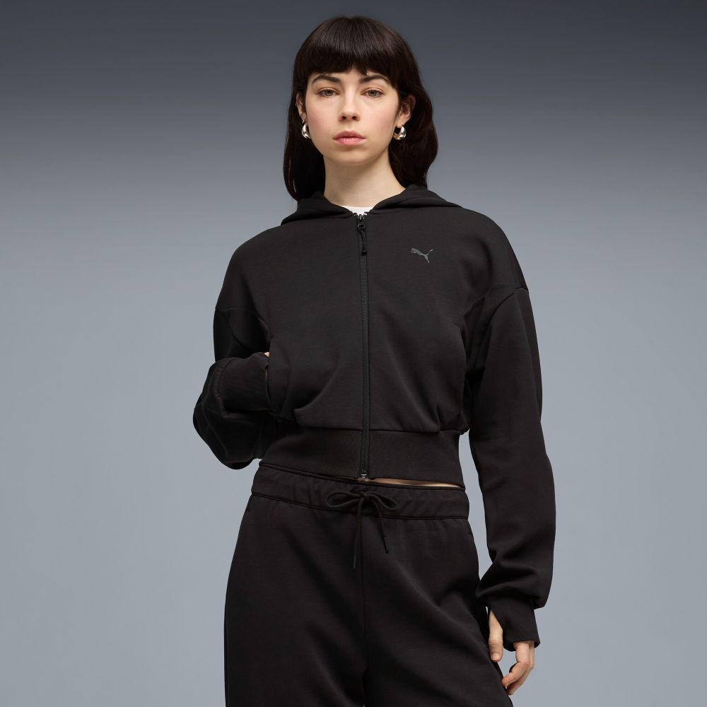 Толстовка женская PUMA PUMATECH SENSE Full-Zip Soft Touch Drycell Hoodie DK