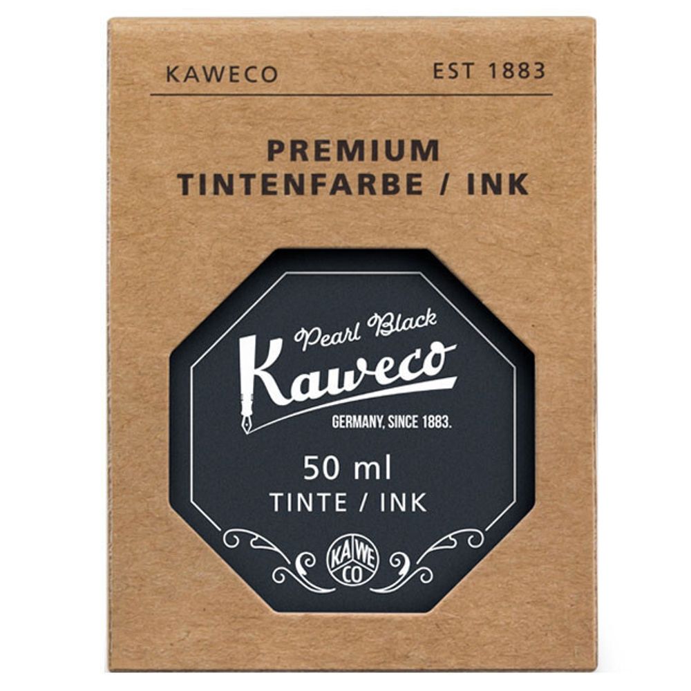 Чернила Kaweco во флаконе 50 мл черные перламутровые (10002195)