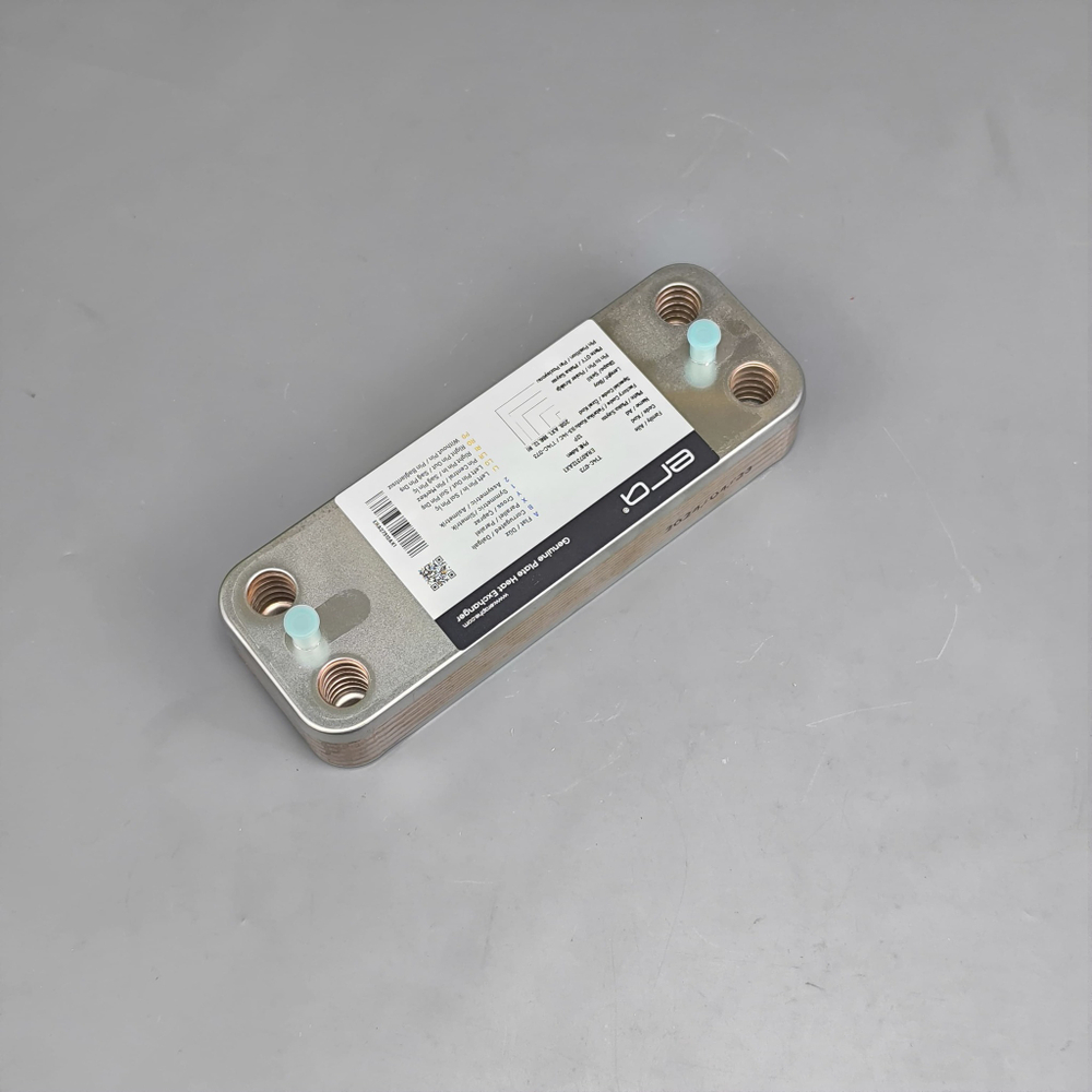 Теплообменник ГВС 12 пластин 166 мм для котлов BAXI, PROTHERM, FONDITAL арт. 0020119606, 711612800, 711613000