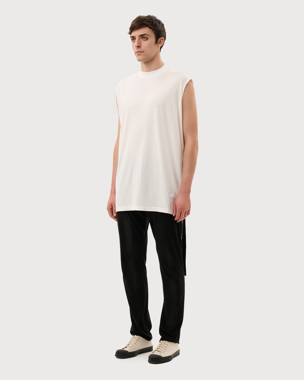 RICK OWENS DRKSHDW ТОП БЕЛЫЙ LIDO TARP