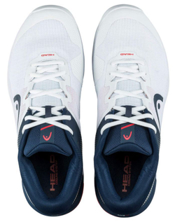 Мужские кроссовки теннисные Head Revolt Evo 2.0 - white/dark blue