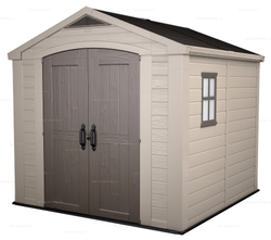 Пластиковый хозблок Keter Factor 8x6