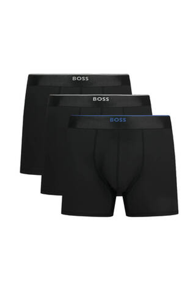 Трусики-боксеры 3шт. BoxerBr 3P Evolution BOSS BLACK - черный(50482111)