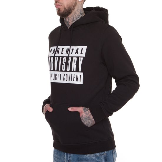 Толстовка MISTER TEE Parental Advisory Hoody Black