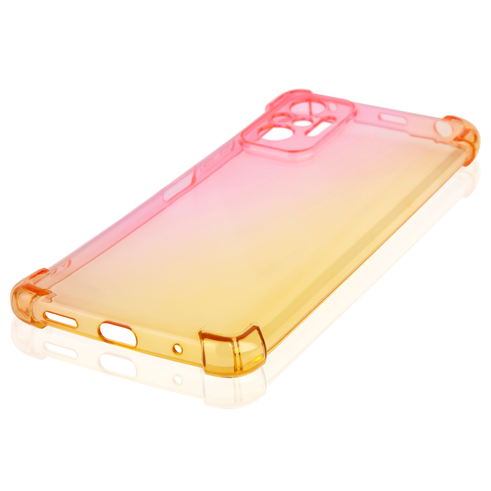 Чехол ROSCO для Xiaomi Redmi Note 10 Pro (арт. XM-RN10P-HARD-TPU-PINK-GOLD)