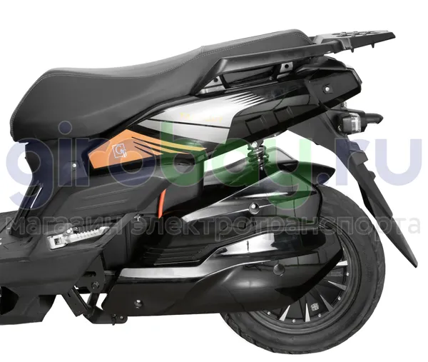 Электроскутер GT Tank 3000W (72V/60Ah) - Чёрный с кофром, обновленная версия фото №18