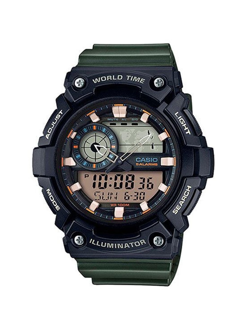 Мужские наручные часы Casio Collection AEQ-200W-3A