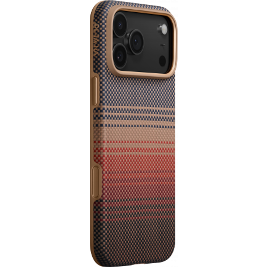 Противоударный чехол Pitaka Aramid UltraGuard Case для iPhone 17 Pro, Sunset
