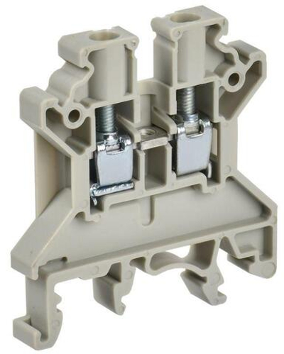 Колодка клеммная CTS ARMAFIX 4кв.мм сер. IEK YCT10-00-K03-004