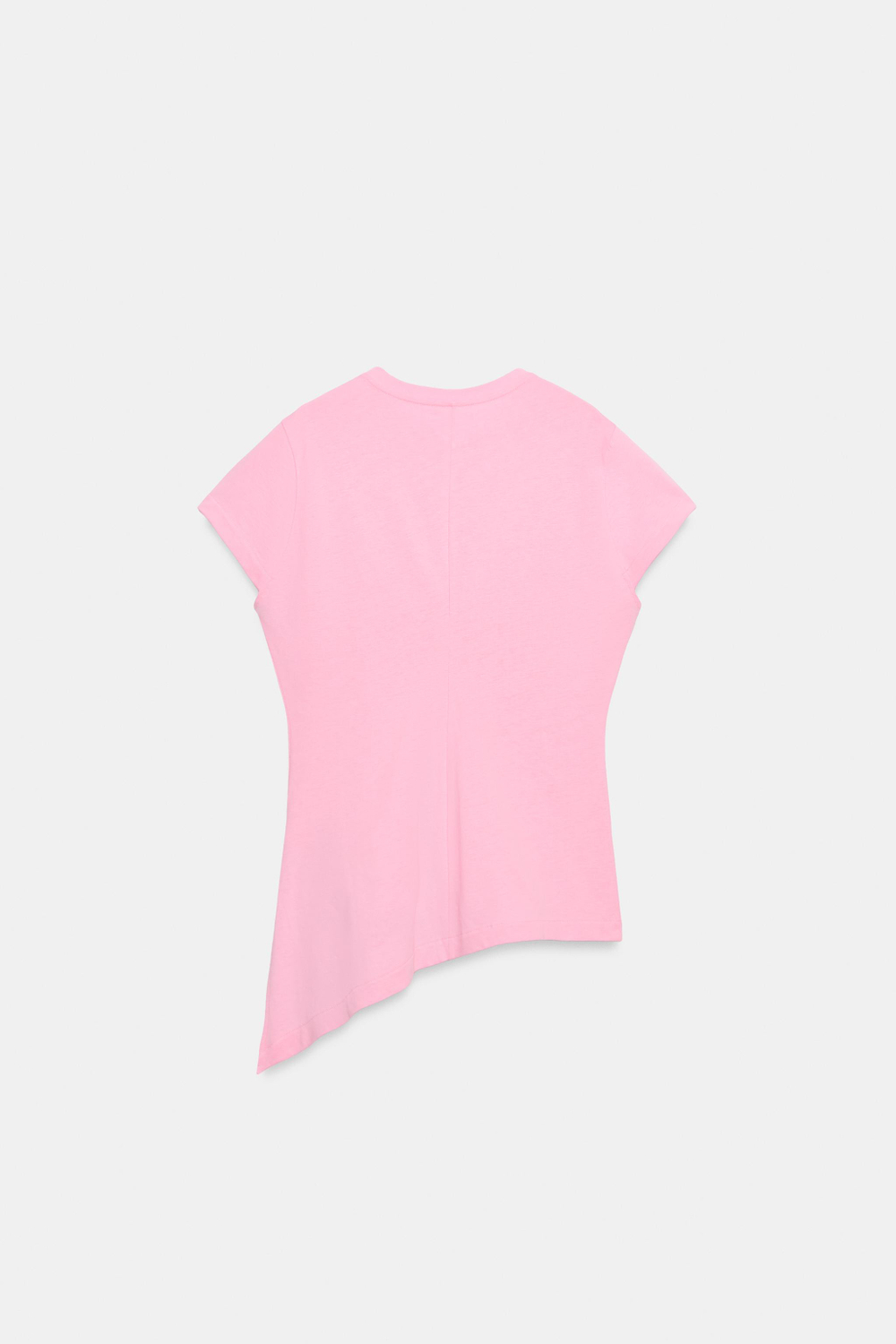 АСИММЕТРИЧНАЯ ФУТБОЛКА СО СКЛАДКАМИ — ZARA