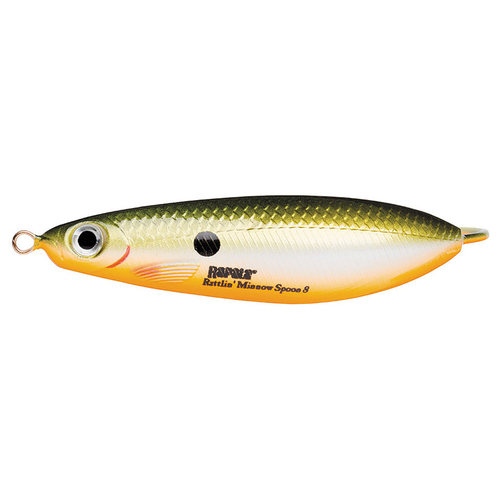 Незацепляйка RAPALA Rattlin' Minnow Spoon 08 /RFSH / 8см, 16гр.