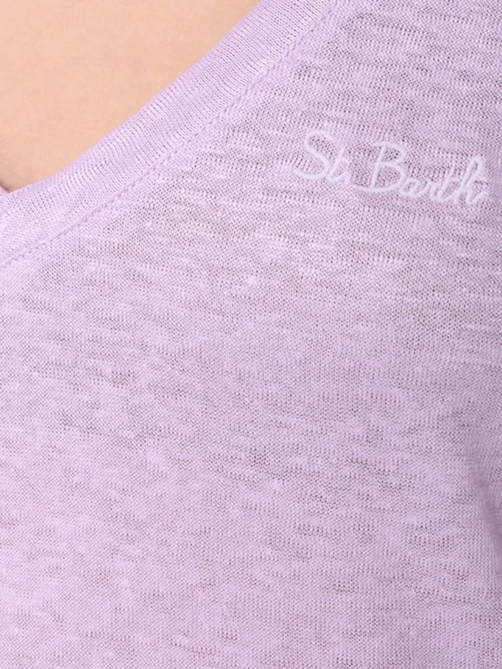 Футболка жен. MC Saint Barth ELOISE 24 лавандовый лён