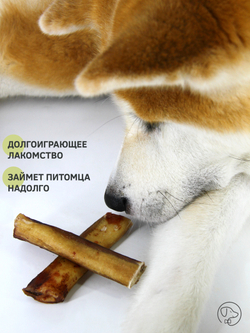 Бычий корень малый (прямой) — лакомство для собак, 240 грамм