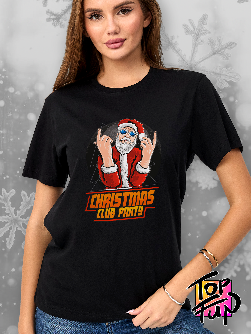 Футболка Christmas club party
