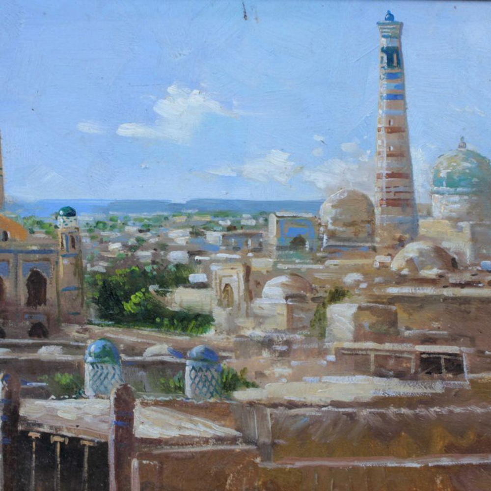 «Старинный восточный город с минаретами»