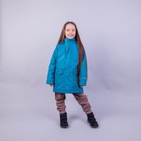 Парка демисезонная мембранная "Изумруд" подростковая
