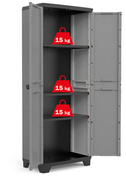 Пластиковый шкаф Keter Stilo Tall Cabinet