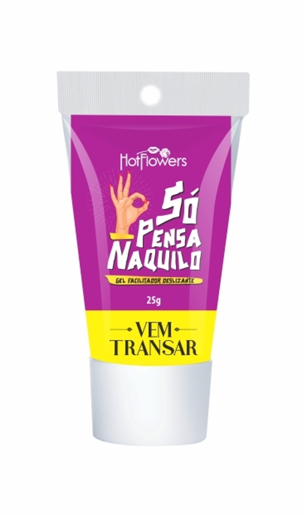 HotFlowers SO PENSA NAQUILO - Анальный лубрикант с ароматом сладкой ваты