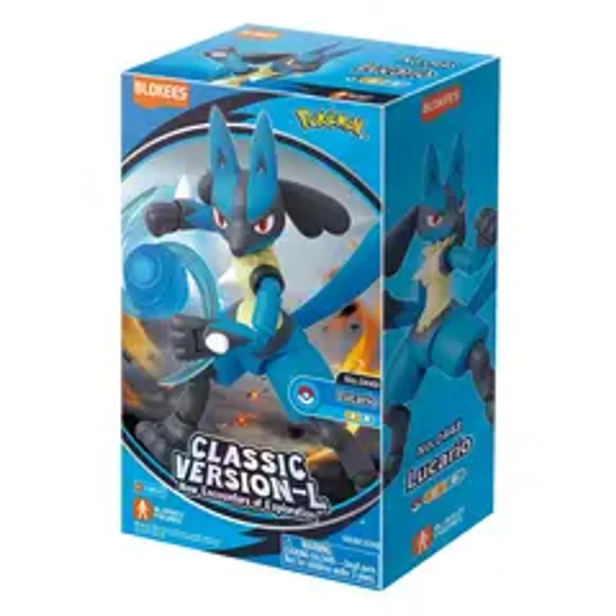 Сборная фигурка Blokees Pokemon: Lucario (№0448)