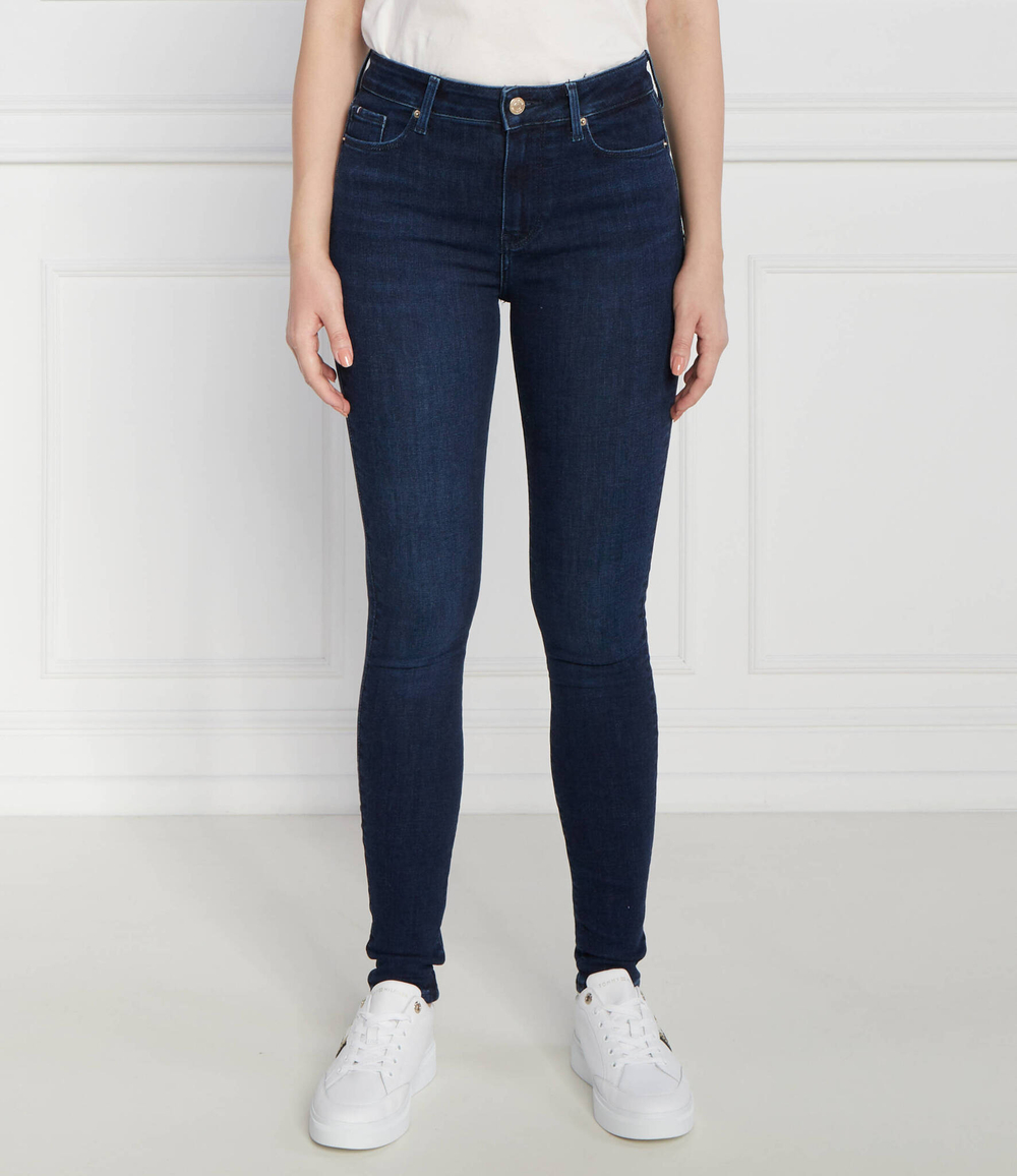 Джинсы TH FLEX HARLEM U HW NINA Tommy Hilfiger - темно-синий(WW0WW38901)