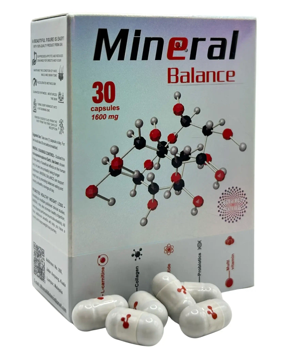 Mineral Balance 30 капсул для похудения женщин 30 плюс