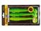 Виброхвосты съедобные LJ Pro Series TIOGA FAT 5.8in (14,7 см), цв. T18, 3 шт.