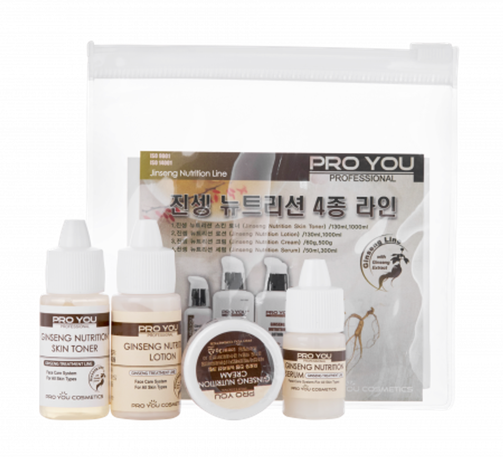 Pro You Мини-набор уходовых средств | 4 Kinds Of Ginseng Small Size Set