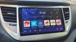 Магнитола для Hyundai Tucson 3 2015-2018 (штатная КЗВ, рамка серебро) - Teyes CC3-2K монитор 9.5" 2K QLED на Android 10, Быстрая, 360, CarPlay, 4G SIM-слот