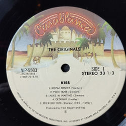 Винтажная виниловая пластинка LP Kiss The Originals (Japan 1977) (No Obi) VIP-5501